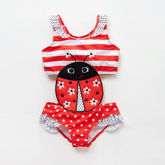 Girls Swimsuit One Piece Swimsuit 12-7T Girl Sleeveless Swimming Wear Mermaid Swimwear For Children Summer Bathing Suits