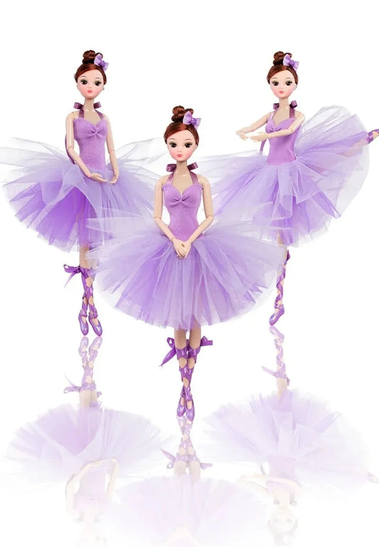 32cm Ballet doll Fashion Girl BJD Dolls Original Handmade 1/6 Doll Full Set 12 Jointed Doll Girls Toys for Children Kids Gift
