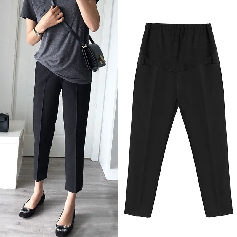 Maternity Work Pants Pregnancy  Extender  Office Wear Clothing Fashion  Trousers Adjuster Premama Clothes