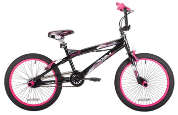 20" Girls',  BMX Bike, Black/Pink Children's bicycles for girls