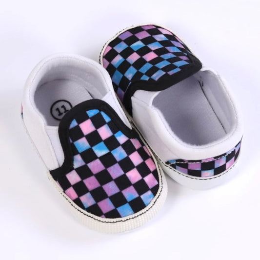 Baby Toddler Shoes, Gradient Color Slip-on Step Front Shoes For Infant Toddler, Casual & Party, Spring & Fall