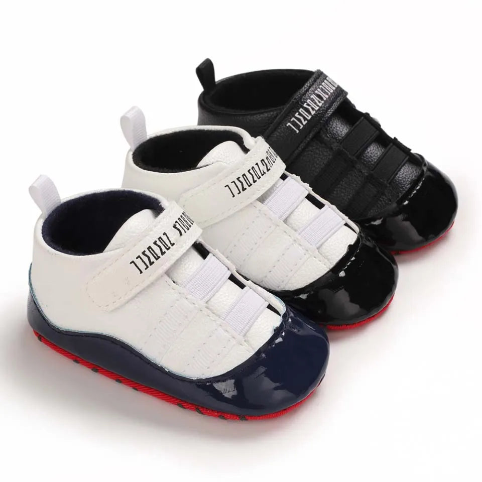 Baby Boy Shoes Soft Soled Sneakers For Baby Girls First Walker Newborn Casual Classic Sports Shoes Crib Toddler Prewalker 0-18M