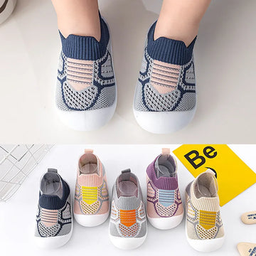 Summer Breathable Mesh Baby Shoes Newborn Toddler Shoes Baby Girl Baby Socks Shoes Soft Bottom Non-slip Baby Boy Shoes 0-5 Years