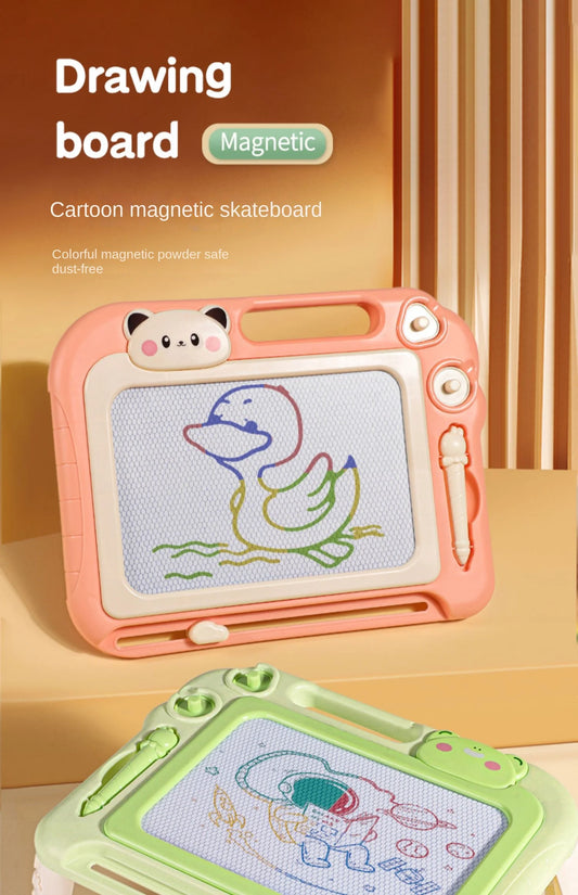 Children Graffitis Drawing Board Magnetic With Stand For Educational Montessori Creativity Drawing Tablet Toys