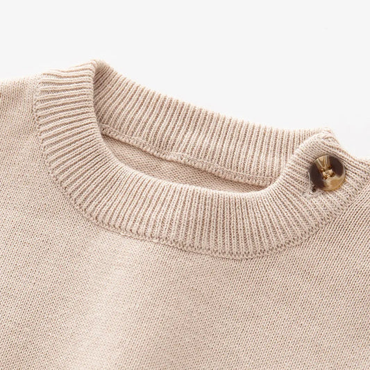 Baby Rompers Autumn Camel Long Sleeve Newborn Boys Girls Knitted Sweaters Jumpsuits Winter Toddler Infant Outfits One Piece Wear