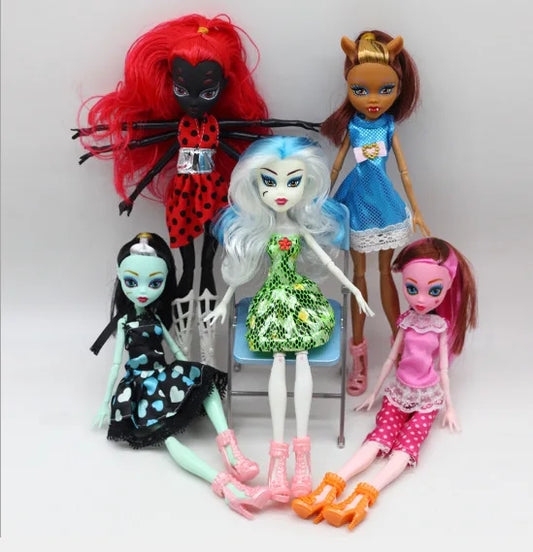 Children Girls Princess Elf Monster Doll Creative Personalized Fashion Cool Girls Princess Dolls Children Girls Play House Toys