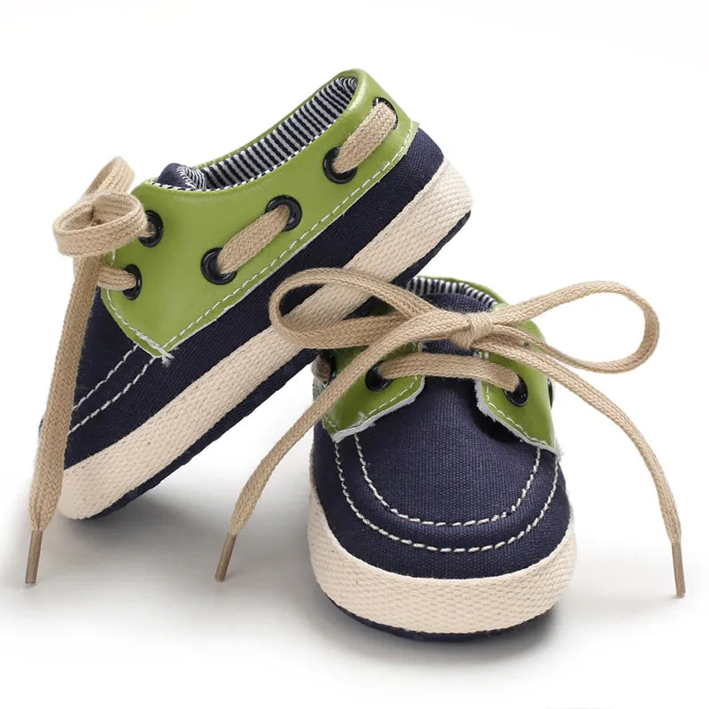 Four Seasons Casual Versatile Colored Canvas Shoes for 0-18 Months Baby Soft Sole Walking Shoes