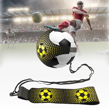 Football training belt Adjustable Football Kick Trainer Soccer Ball Solo Practice Training Equipment Soccer Trainer Elastic Belt