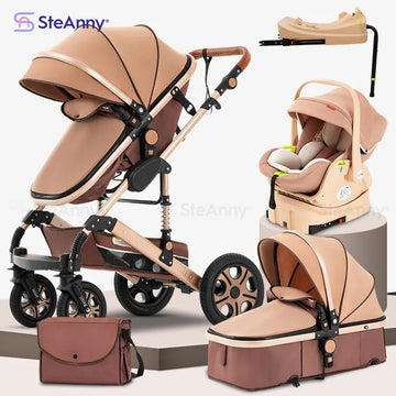 Baby Stroller Combo Car Seat Travel System Wagon Stroller Free Shipping Pram Portable  baby Carriage Bassinet Pram