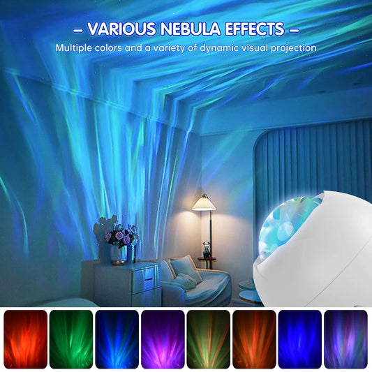 Galaxy Projector Light for Bedroom Aurora Night Light Room Decor for Kids and Adult With Remote Control Ideal Gift for Birthday