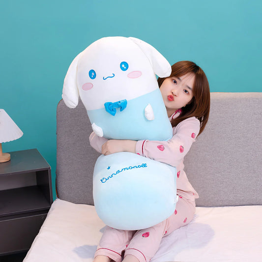 70cm Cartoon Sanrio Kuromi My Melody Plush Doll Kawaii Pochacco Dog Cinnamoroll Large Size Plushies Soft Toy Pillow Cushion Gift