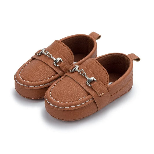New Baby Boy Girl Shoes Boy Small Leather Shoes Toddler Soft Sole Anti-slip First Walkers Infant Newborn Crib Shoes Moccasins
