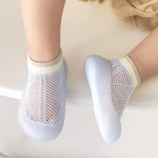 Baby Shoes Summer New Mesh Newborn Toddler Shoes Infant Boys Girls Socks Sneakers Soft Bottom Non-slip Breathable Sping 0-3 Year