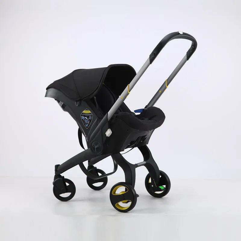 Baby Stroller 3 in 1 With Car Seat Baby Cart High Landscope Folding Baby Carriage Prams For Newborns Pram 4 in 1