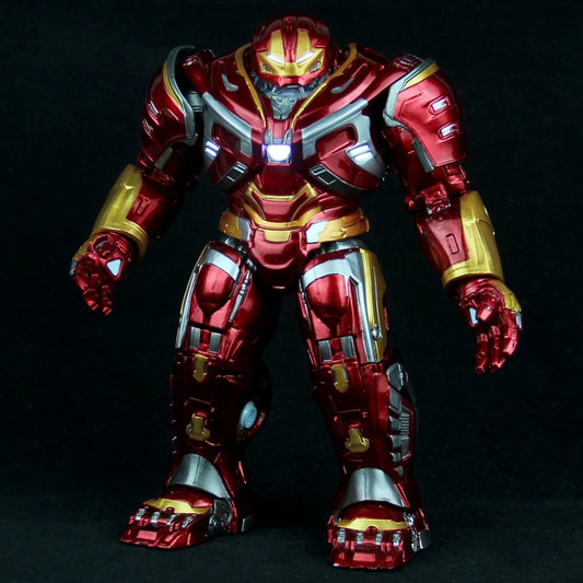 ZD Iron Man MK44 MK3 Original Iron Monger Marvel legends LED lighting 10th Anniversary Memorial Collect Model Action Figure Gift
