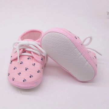 Plaid Footprint Footwear Shoes Newborn Baby Girls Shoes Girls Letter Crib Shoes Baby -Slip Baby Shoes First walker zapatillas