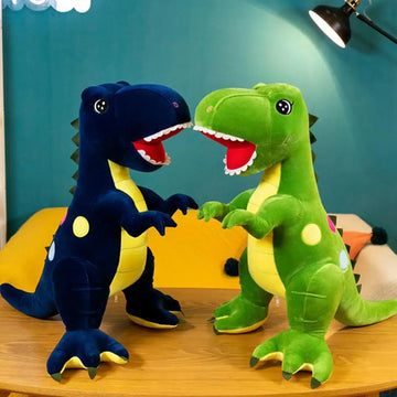 60cm Big Size Polka Dot Dinosaur Plush Pillow Toy Cartoon Dino Dolls Stuffed Soft Animal Toys Creative Birthday Gifts For Baby